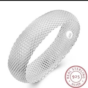 Designer Style 925 Sterling Silver Bangle Bracelet